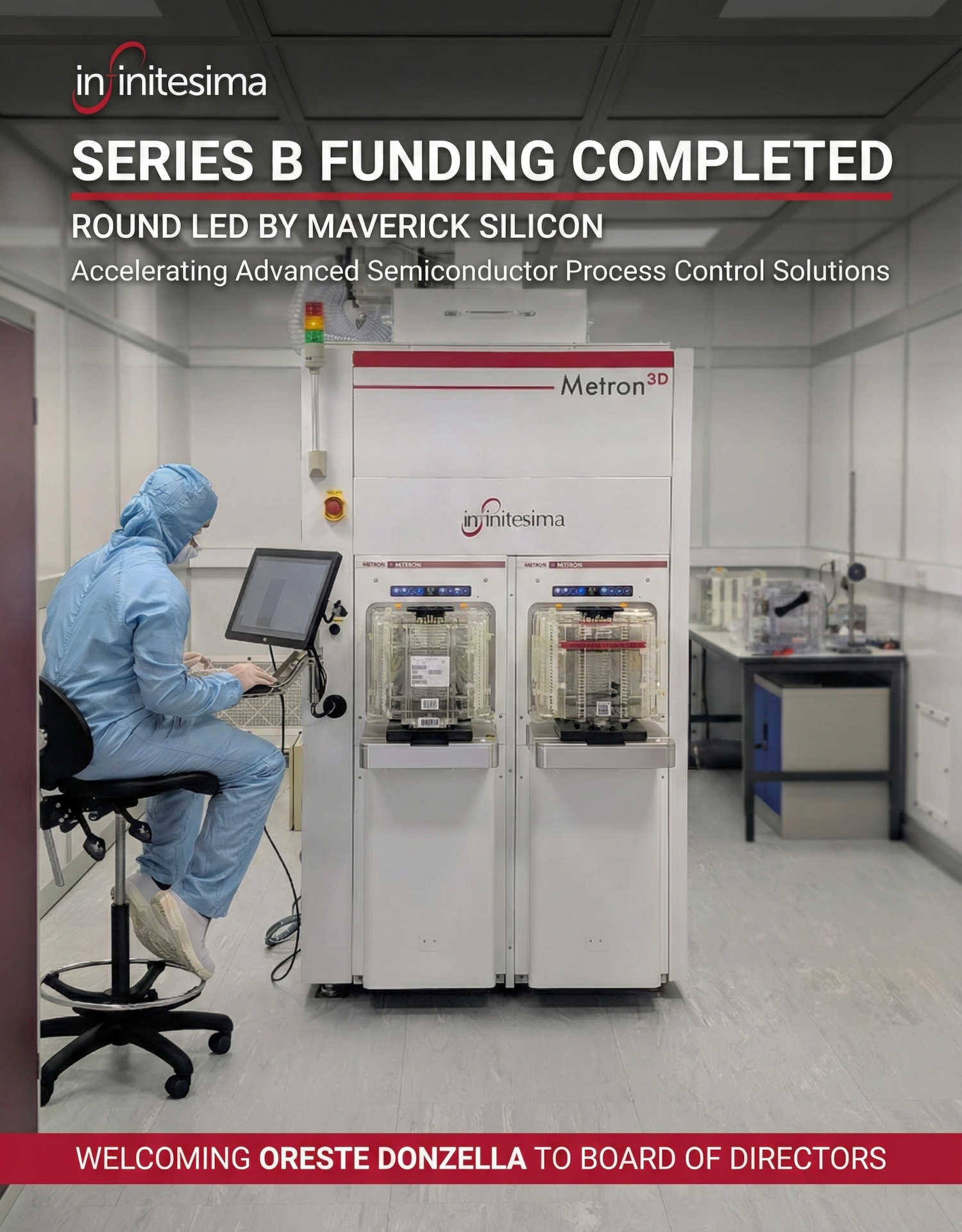 Infinitesima completes Series B investment round