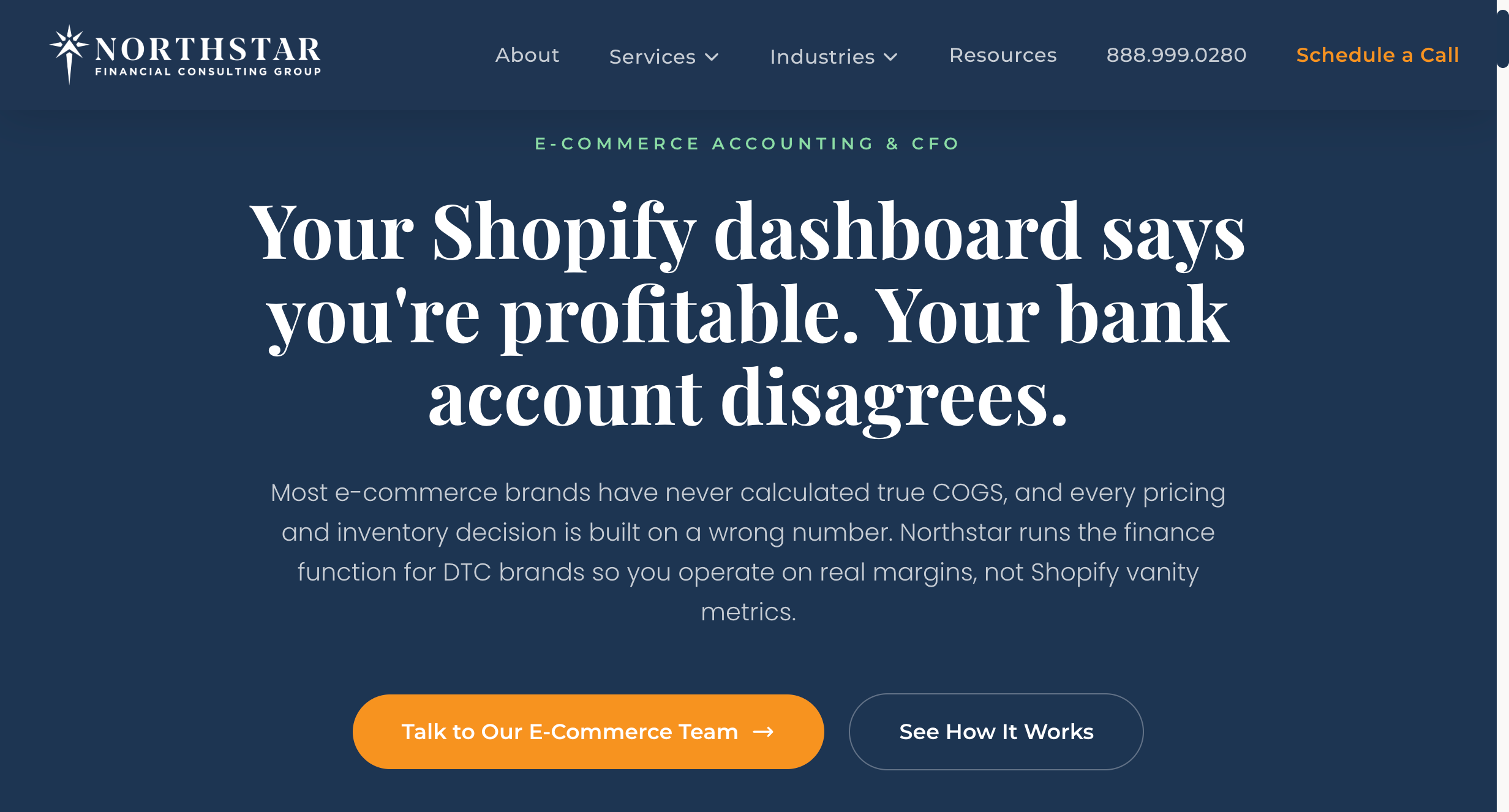 E-Commerce and DTC Accounting and Fractional CFO Services Surge in the U.S. – Northstar Financial Reports Rising Demand for Accurate COGS, Multi-Channel Visibility and Financial Control